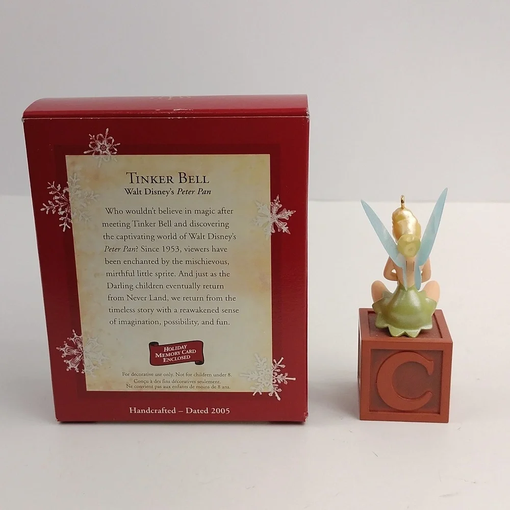 Hallmark tinkerbell keepsake